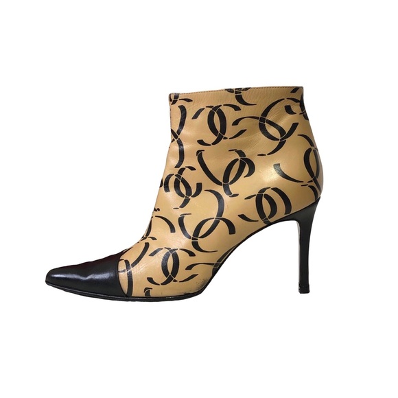 CHANEL | Shoes | Vintage Chanel Cc Logo 